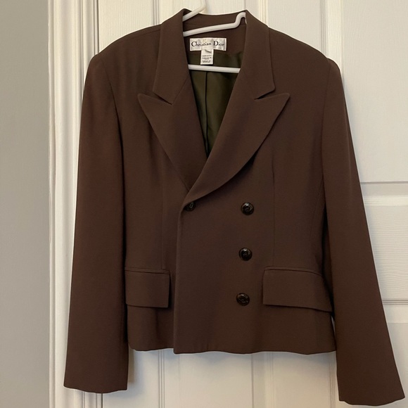Authentic Christian Dior Suit Top Blazer Vintage